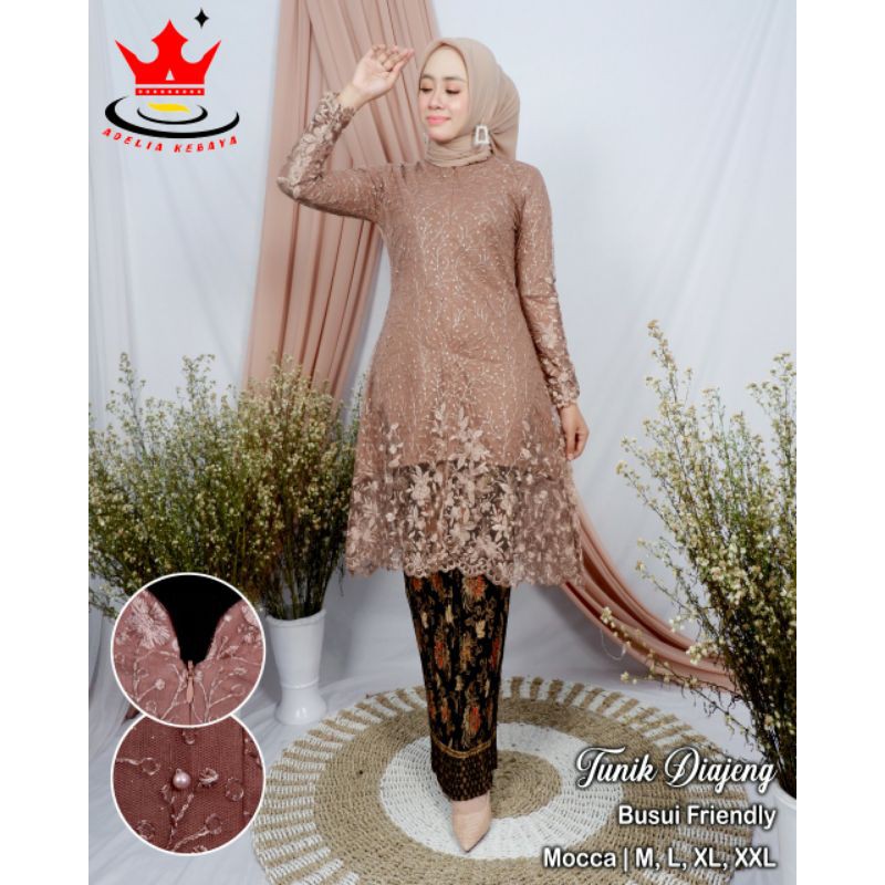 BATIK SET KEBAYA TUNIK DIAJENG BUSUI FRIENDLY