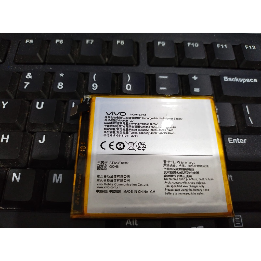 Baterai Vivo Original 100% Batrai Battery Vivo Original Packing Import