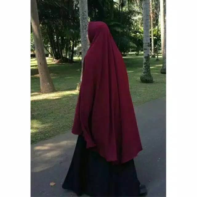 Jilbab Super Jumbo non Pet Jersey Super