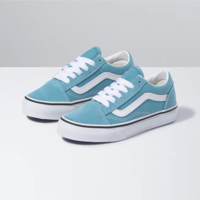 NEW Sepatu Anak Vans Oldskool Sepatu Sneakers Pria Wanita Blue