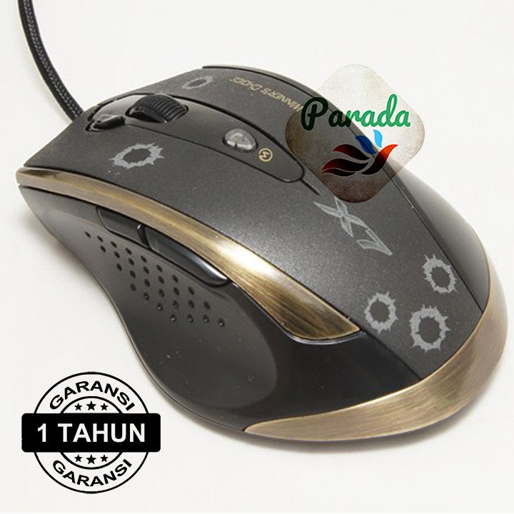 Mouse Gaming A4Tech X7 F3 V-Track Macro Onboard-Memory, Original
