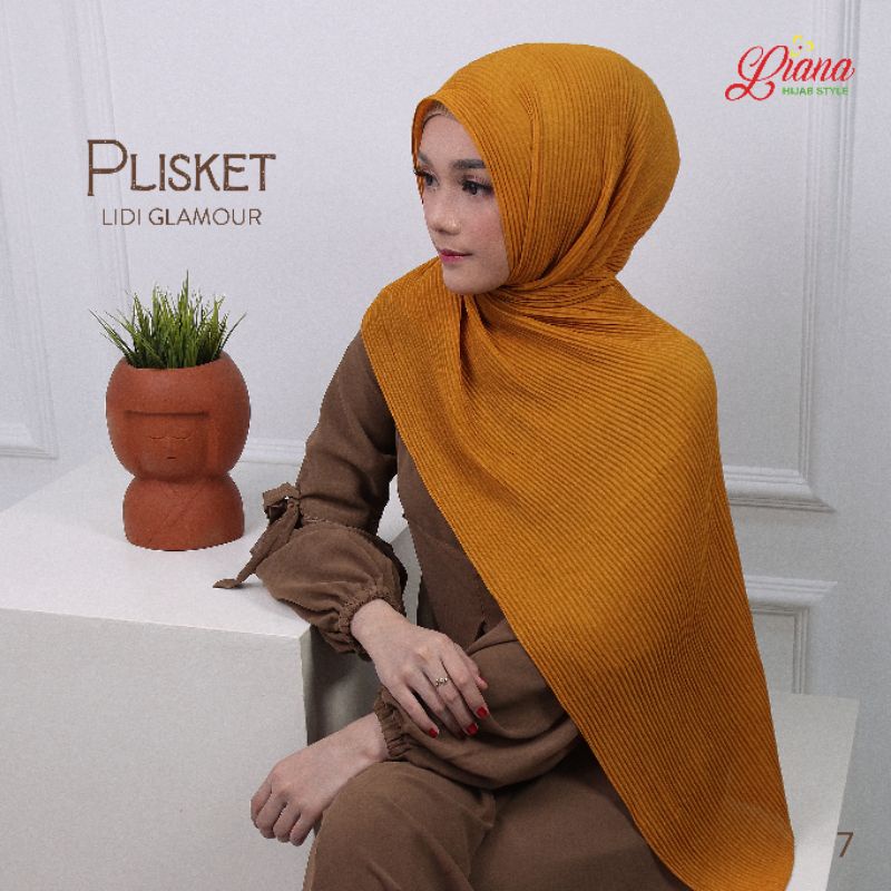 PASHMINA PLISKET BABYDOLL GLAMOR ORI LIANA HIJAB