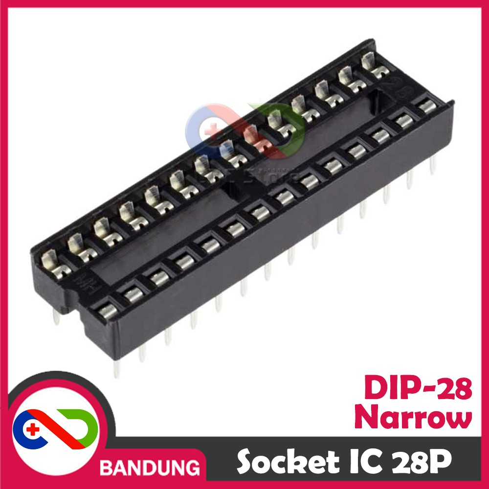 SOCKET SOKET IC DIP-28 DIP28 28P 28 NARROW