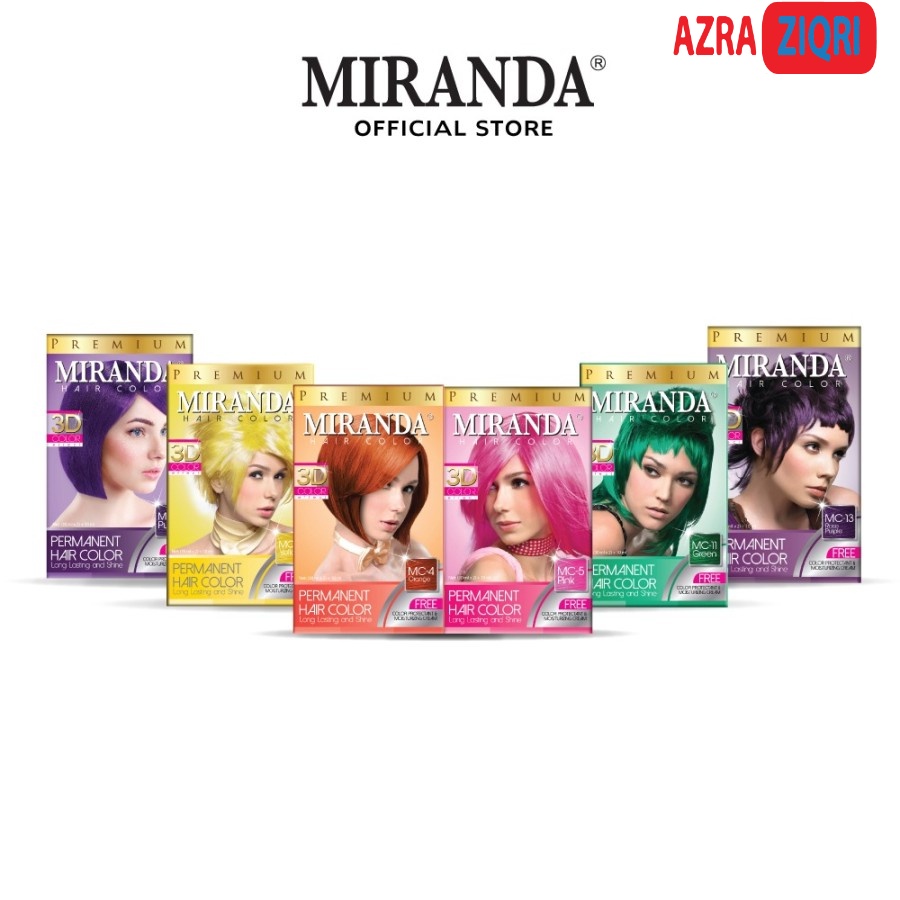 Miranda Hair Color (Cat Rambut Permanen)