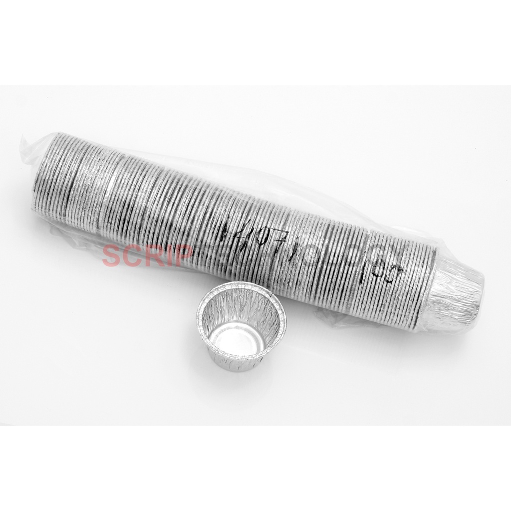 Aluminium Foil Tray RX14071 Wadah Aluminium Oval CUP Baking Kue 14071