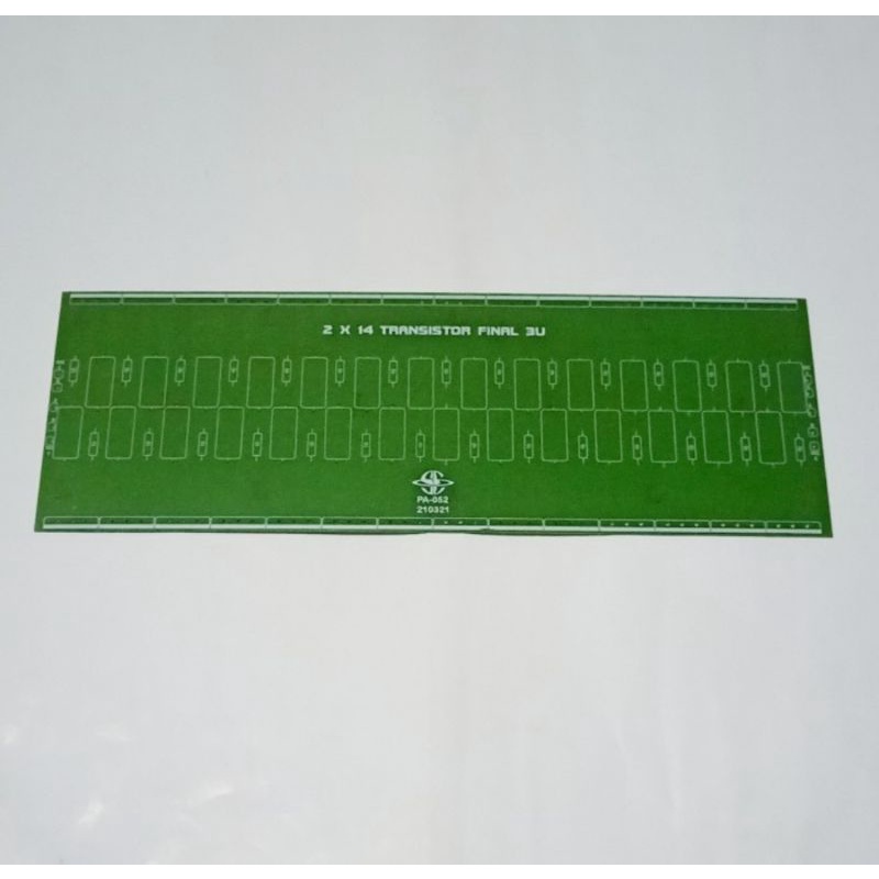 PCB Line Final 2x14 Transistor Final 3U PA-052