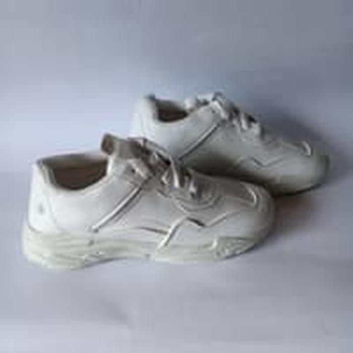 Unik SEPATU KETS PUTIH POLOS LS205-G | Sepatu Wanita | Sepatu Wanita Murah Murah