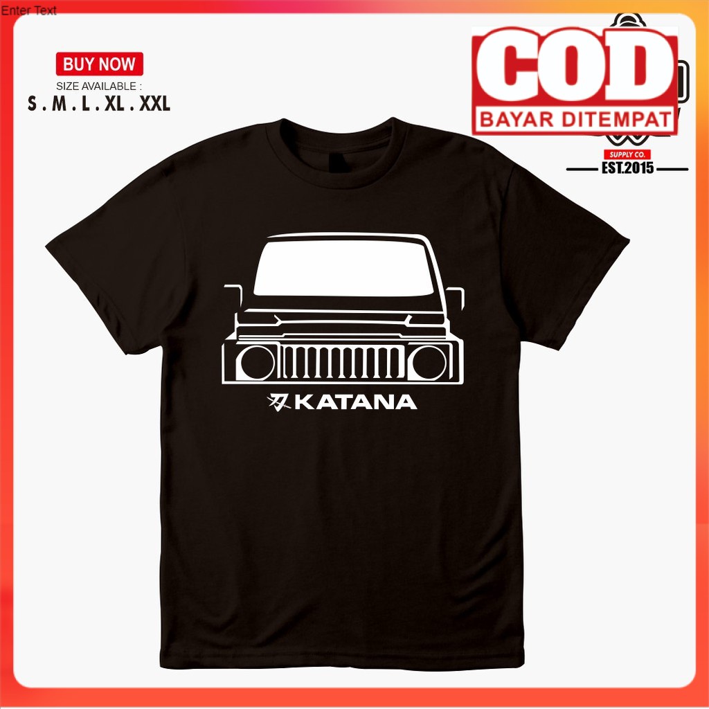 Kaos Baju Suzuki Jimny Katana Kaos Otomotif -