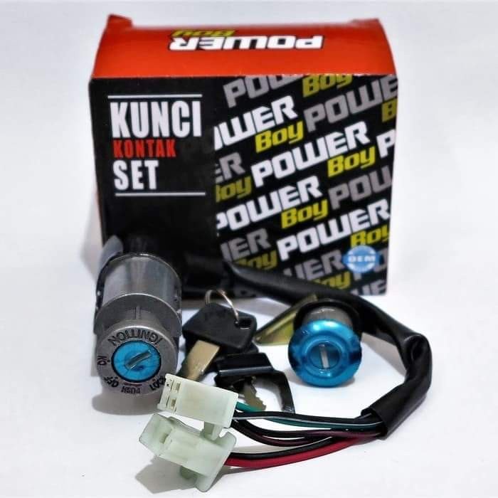 KUNCI KONTAK SET (POWER) SUPRA FIT NEW/ FIT X + KUNCI JOK BELAKANG