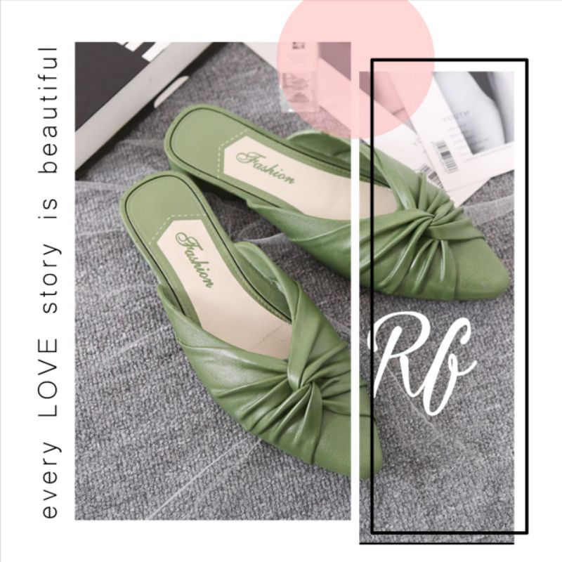 Sepatu Flat Jelly Shoes Wanita Laura Import Terbaru RF