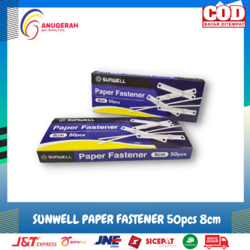

SUNWELL PAPER FASTENER PUTIH (PCS)