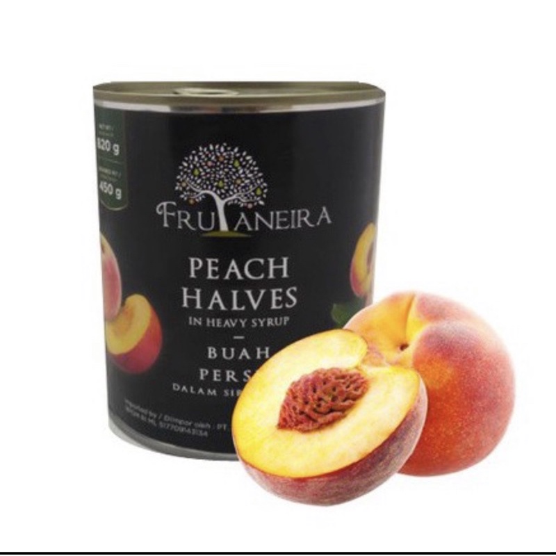 

Frutaneira peach buah kaleng 820gr