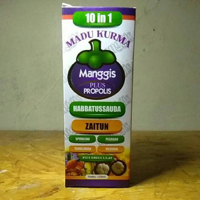 Madu Kurma Manggis PLUS PROPOLIS