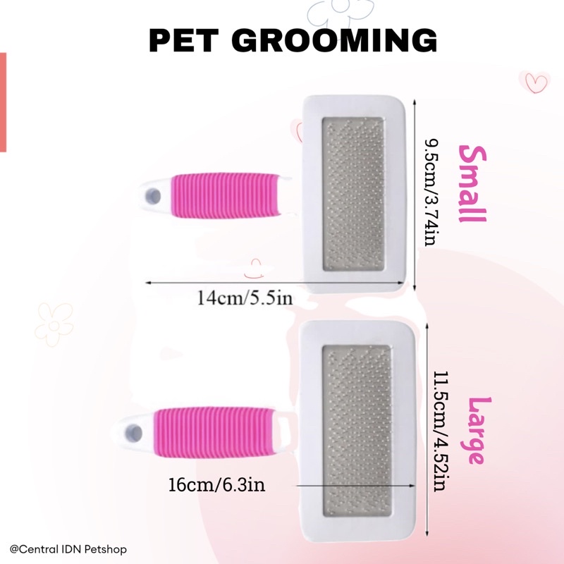 SISIR KUCING ANJING KAWAT IMPORT PET GROOMING (KECIL)