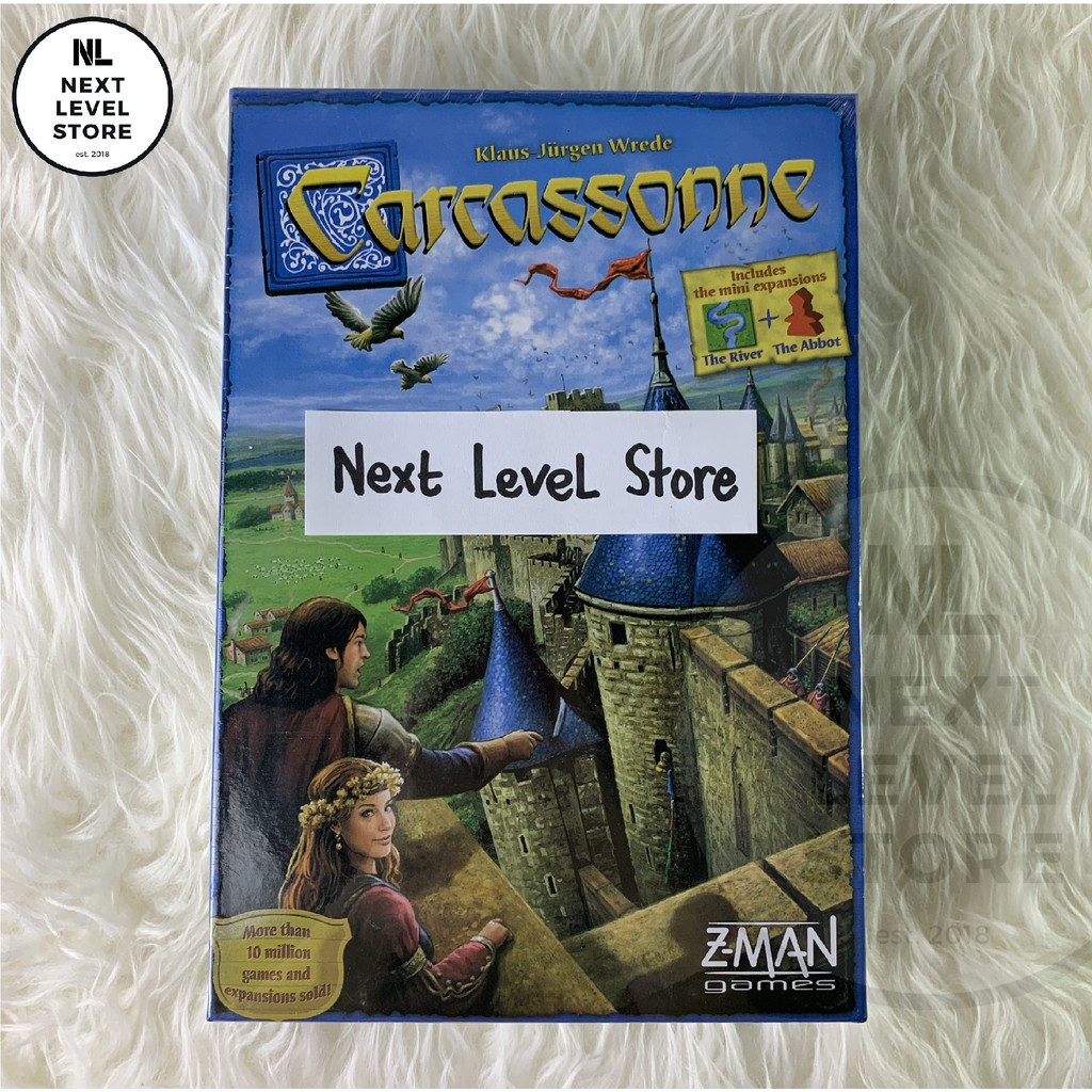 Carcassonne Board Games Card Game STOCK READY Carcasonne NEW Ready Stock