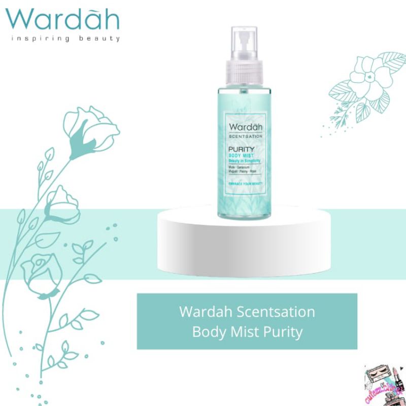 ☃Cutezz_ching1☃Wardah Scentsation Body Mist 100ml