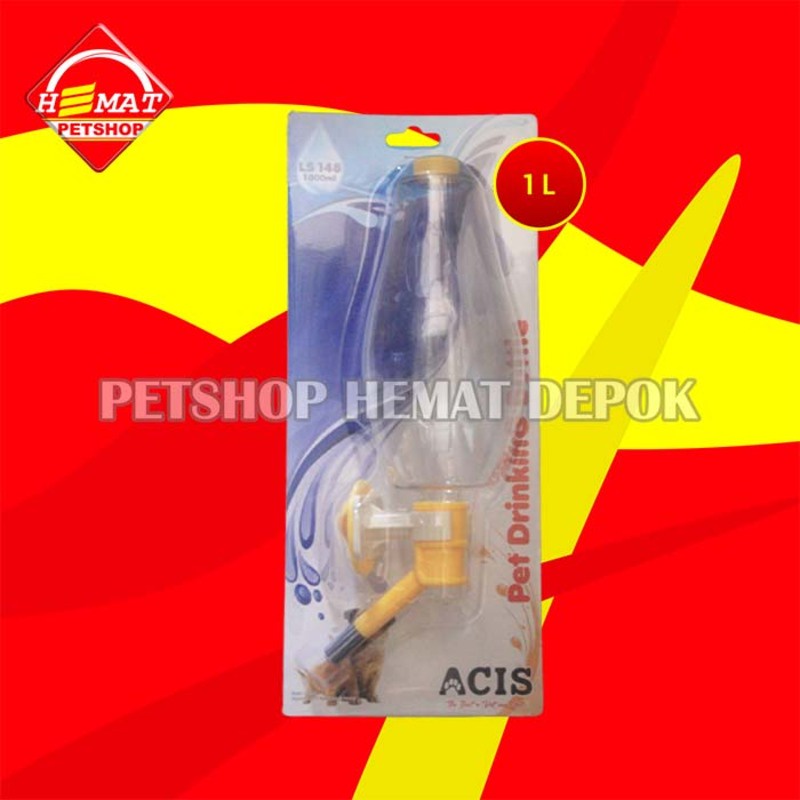 Pet Drinking Kit DY-2W Kepala Botol Minum Hewan Gantung