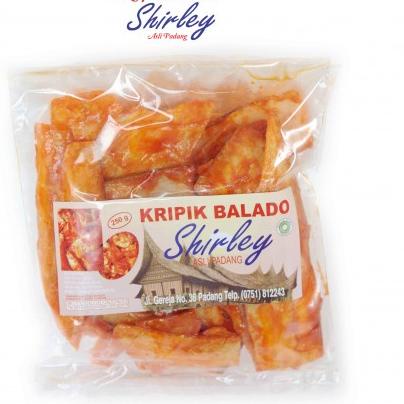 

SALE!!Keripik Balado Shirley asli Padang 250gr|RA7