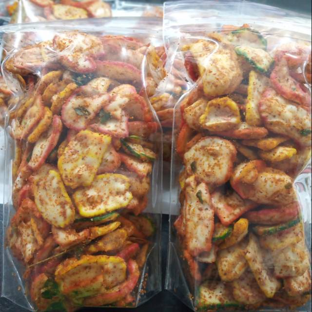 

Kerupuk seblak pedas 100gr