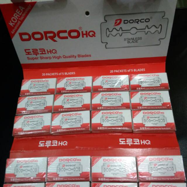 Silet dorco merah