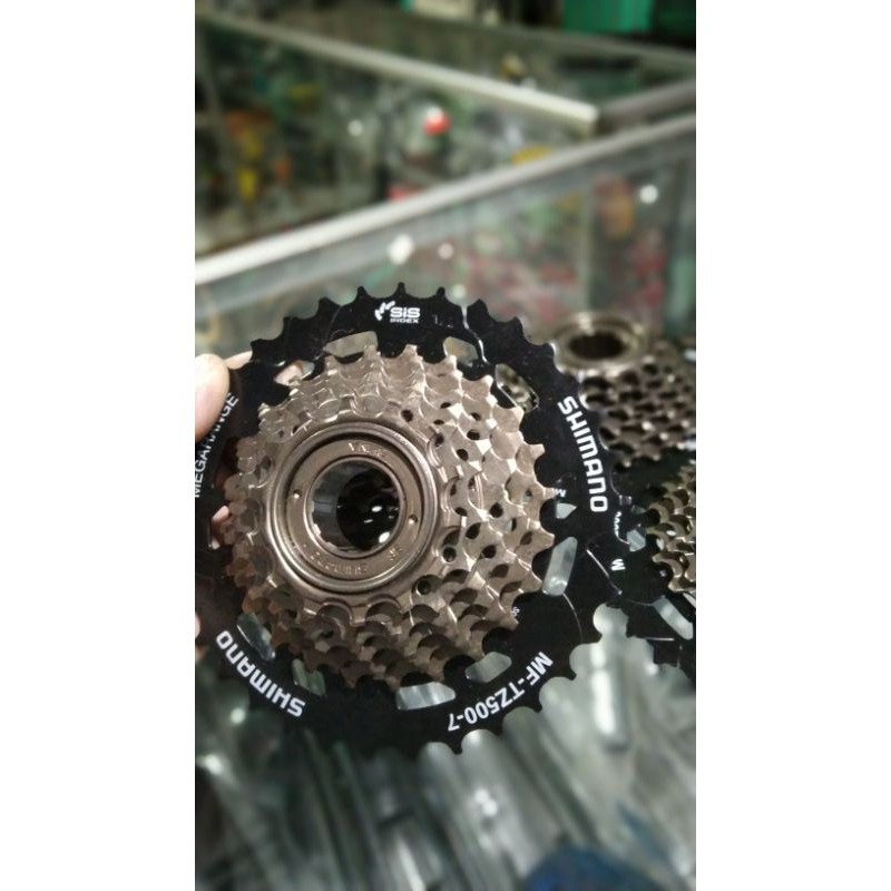 sprocket 7 megarange  shimano ulir