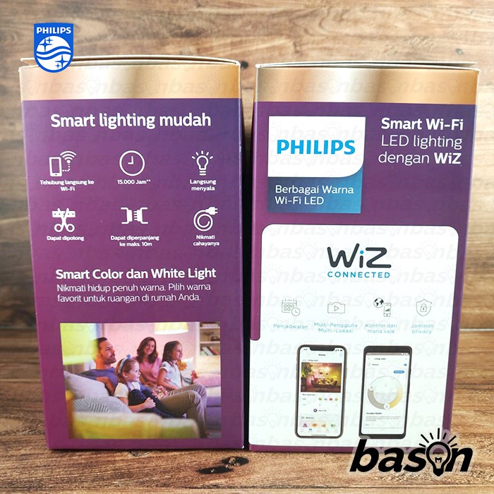 PHILIPS Smart WiFi LED Strip RGB Starter Kit 2M 20W - WiZ Connected