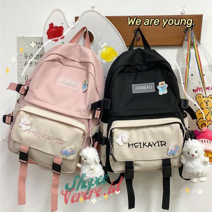 Joshee Tas Ransel Wanita Backpack Wanita Backpack Pria Tas Sekolah Tas Anak 2013 Backpack Nylon 0241, 10