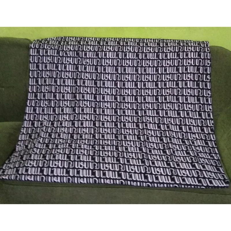 Sarung Batik Aksara Jawa Hanacaraka Sarung Jancuker