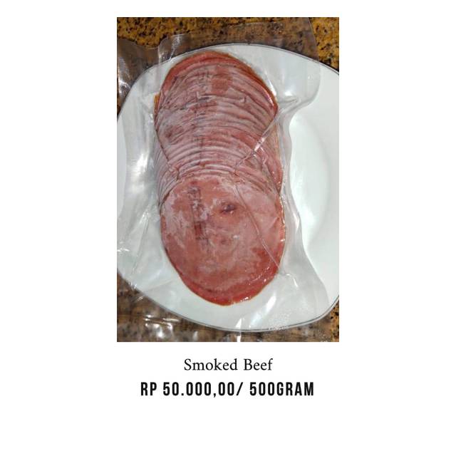 

Smoked beef ( daging sapi asap )