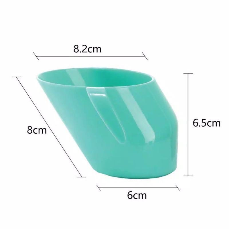 Marveila Gelas Miring Belajar Minum Anak Training ASI Cup Feeder Baby MPASI Gelas Bayi BPA FREE