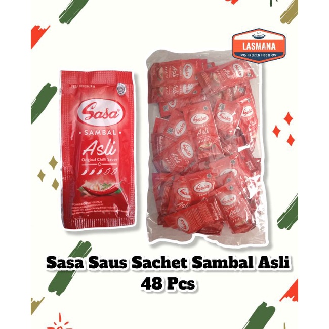 

SASA SAUS SAMBAL SACHET ISI 48 PCS