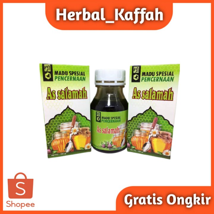 Madu As Salamah Herbal Obat Pencernaan  Madu Untuk Memperbaiki Sistem Pencernaan  100% Original