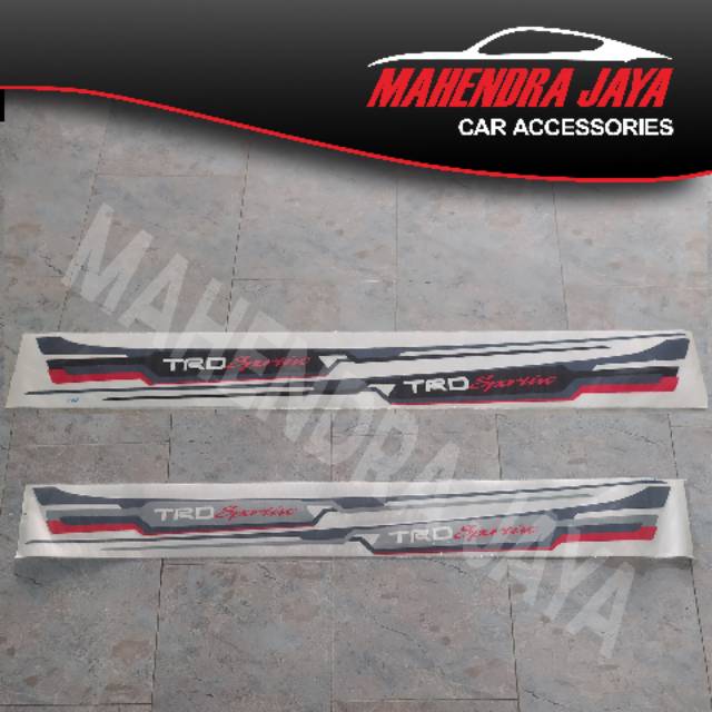 Stiker TRD Sportivo Yaris / Sticker Body Samping TRD Sportivo All New Yaris
