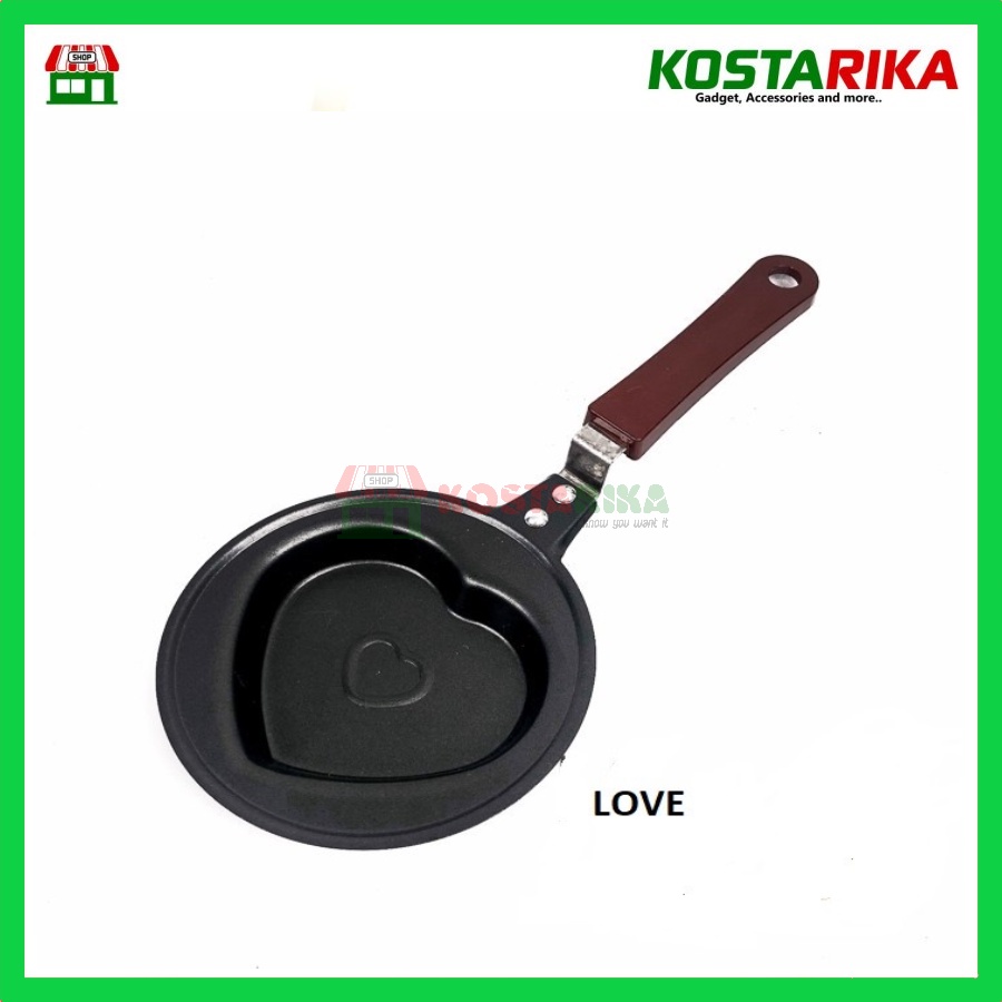 Teflon Karakter Teplon Mini Goreng Telur Karakter Mini FryPan Egg Anti Lengket