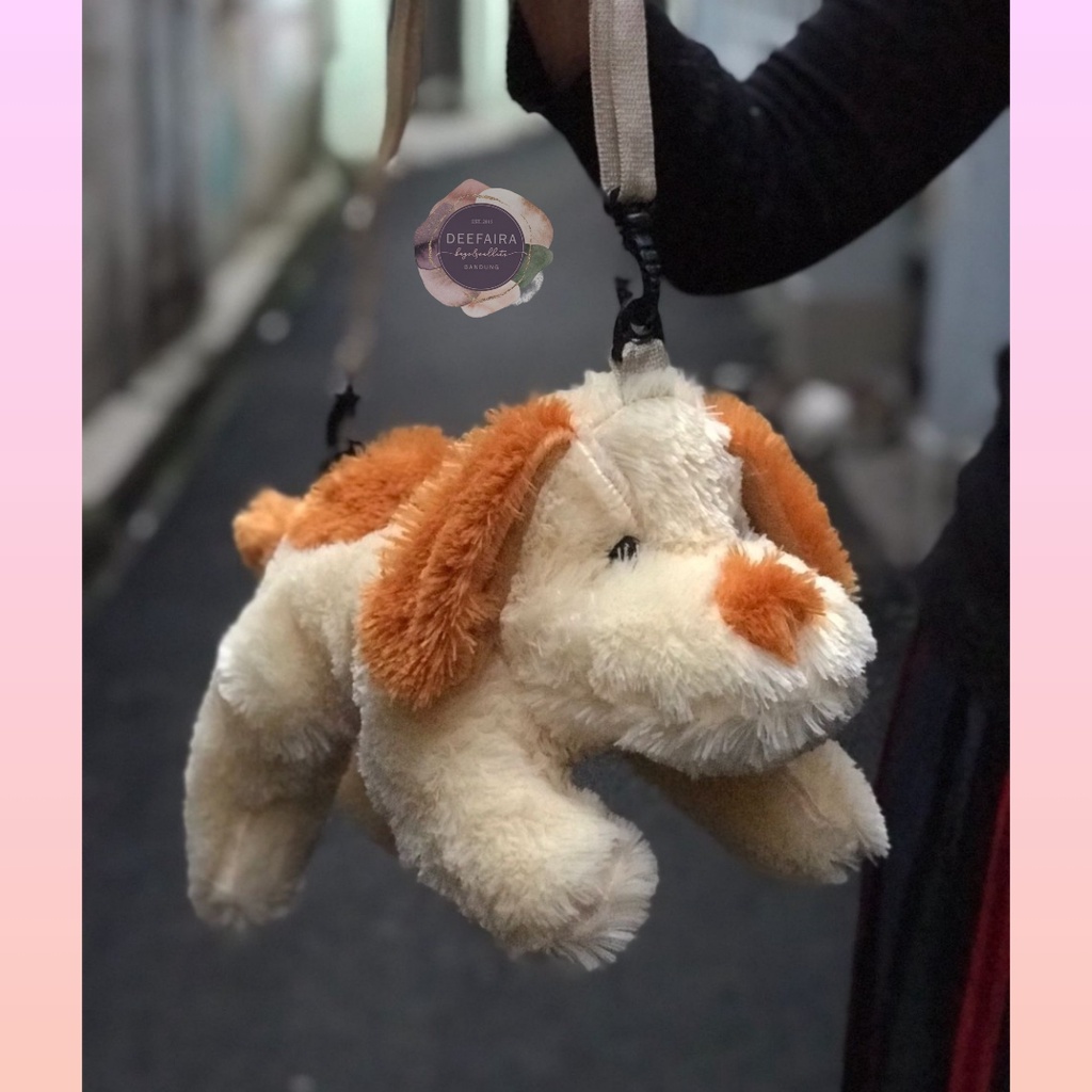 Tas Boneka Lucu Untuk Anak Perempuan Model D0gg Dengan Bahan Lucu Dan Lembut