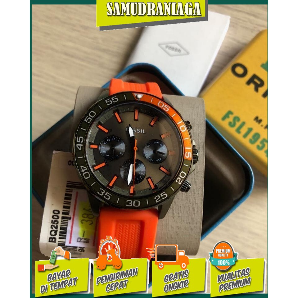 JAM TANGAN PRIA FOSSIL BQ 2500 ORIGINAL