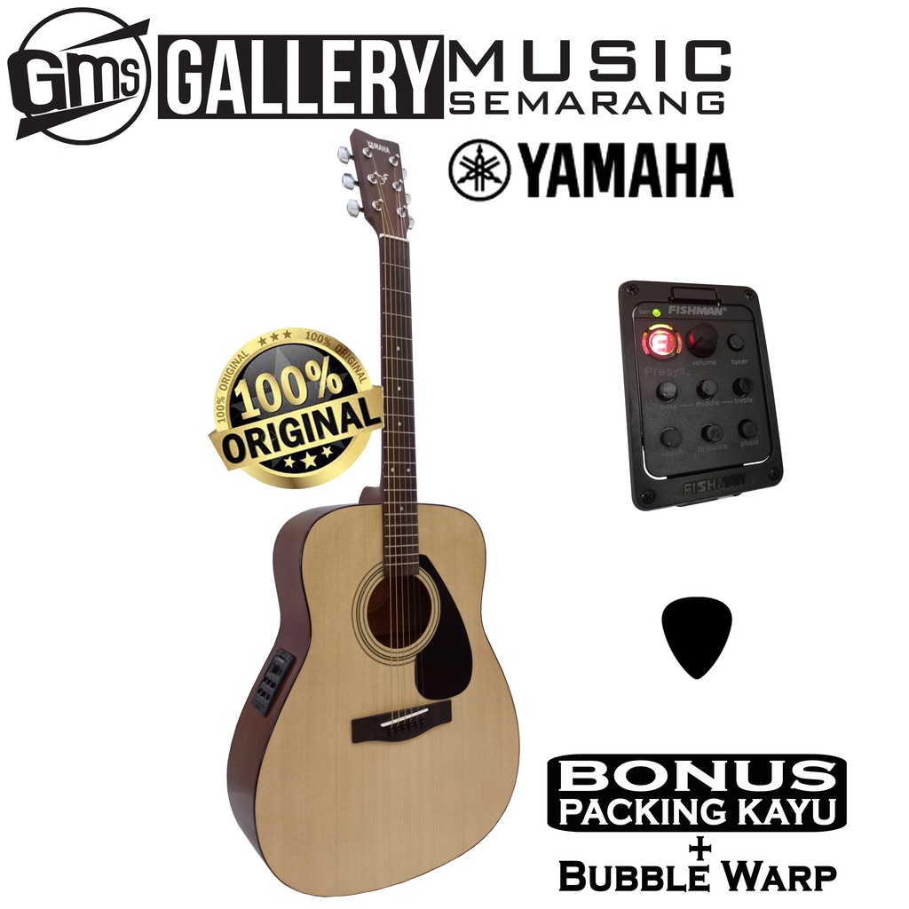 ORIGINAL!!! Gitar Akustik Elektrik Yamaha F310 Original Preamp Equalizer Tuner Fishman-PAKET A