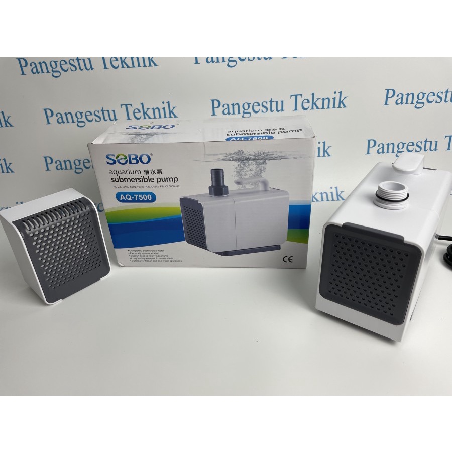 SOBO AQ 7500 Pompa celup Aquarium 5000 L/H aquascape filter