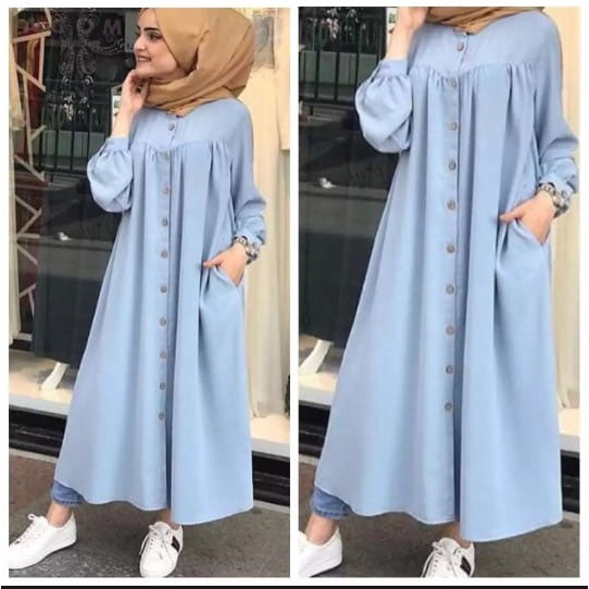 ZAYA LONG DRESS KANAYA SIZE XL &amp; XXL