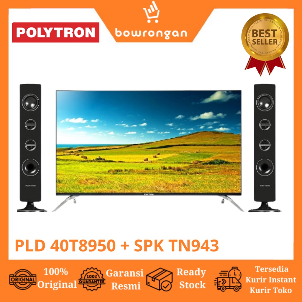 POLYTRON LED TV PLD 40T8950+SPK TN943