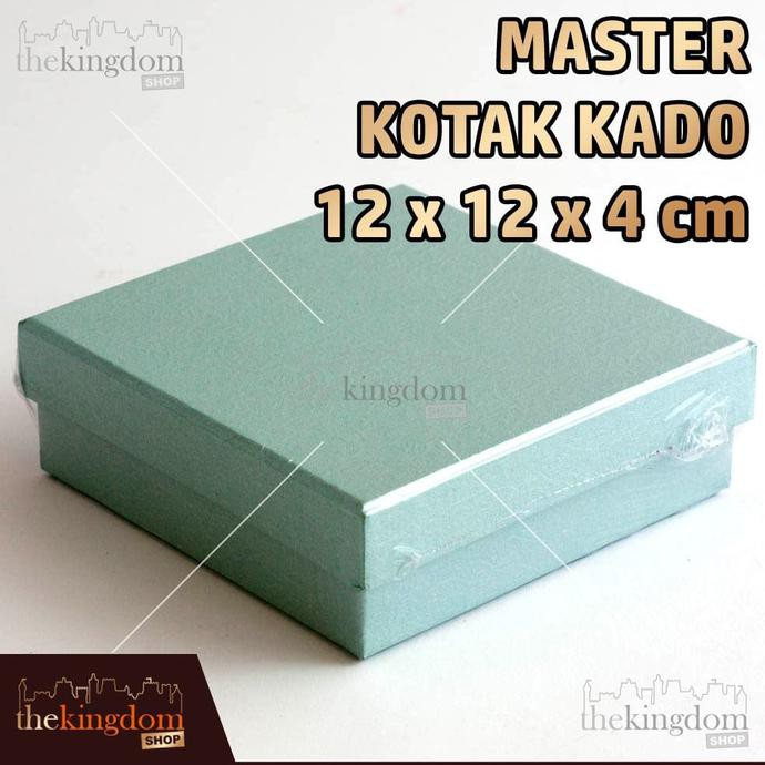 

Master Kotak Kado Ukuran 12X12X4Cm / 12 X 12 X 4 Cm / Box