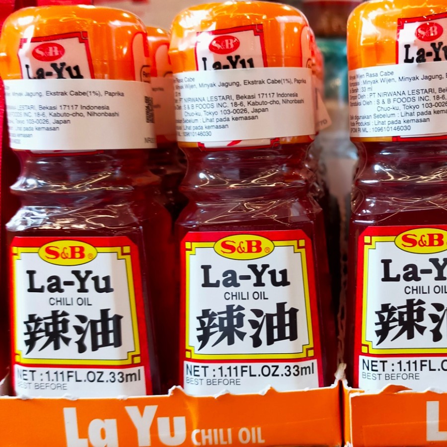 

S&B La-Yu Chili Oil 33ml btl