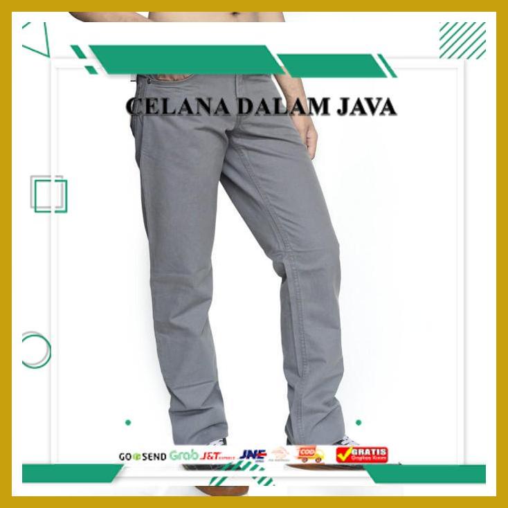 EMBA CASUAL CELANA PANJANG PRIA EPA 012 MODERN BASIC 116-01805-18-GREY KUALITAS IMPORT 