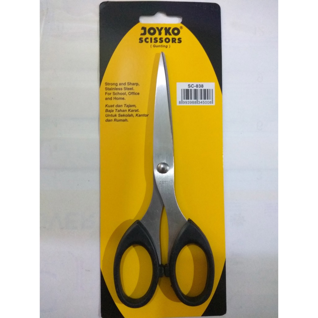 

Gunting joyko 838 sedang hitam