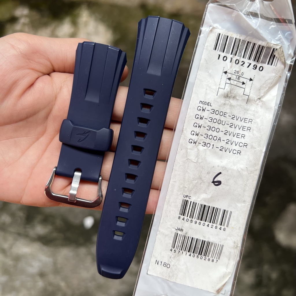 Tali jam tangan casio g-shock GW-300E 2V GW-301 2V original strap band GW 300E GW 301