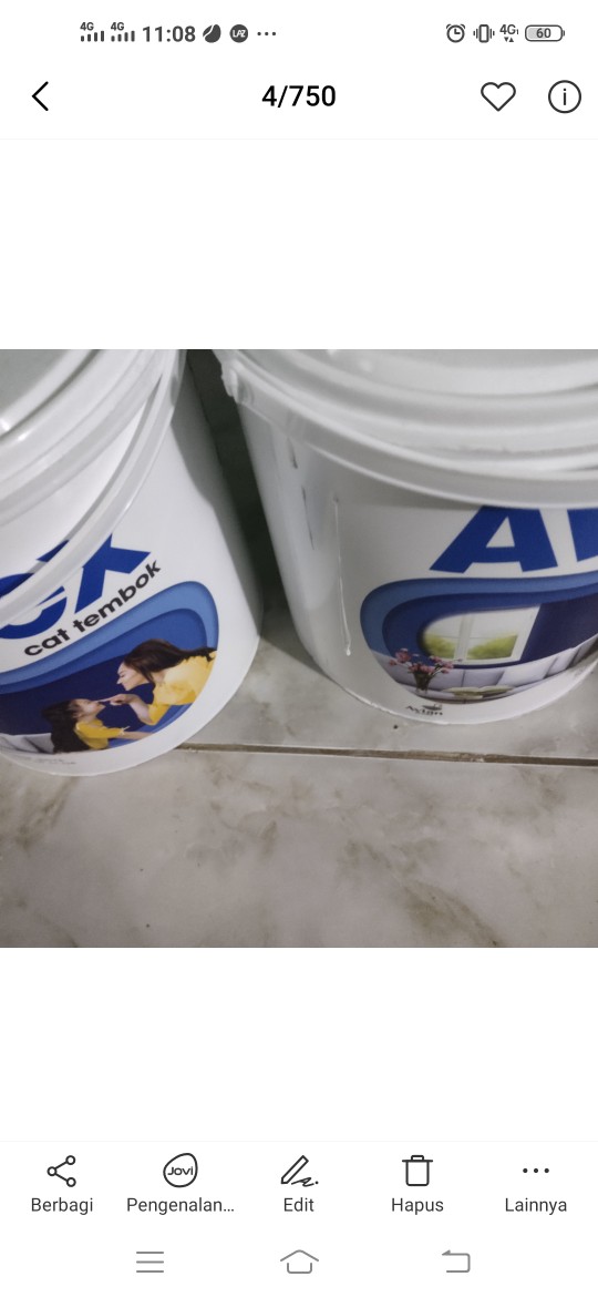 Cat Tembok Dinding 5kg 5 Kg Avitex By Avian Brands