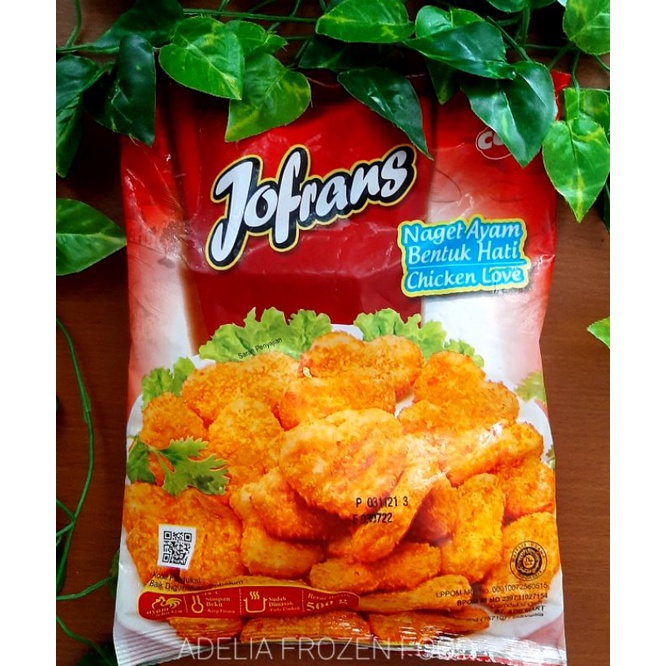 Jual Jofrans Nugget Btk Love 500 Gr Shopee Indonesia