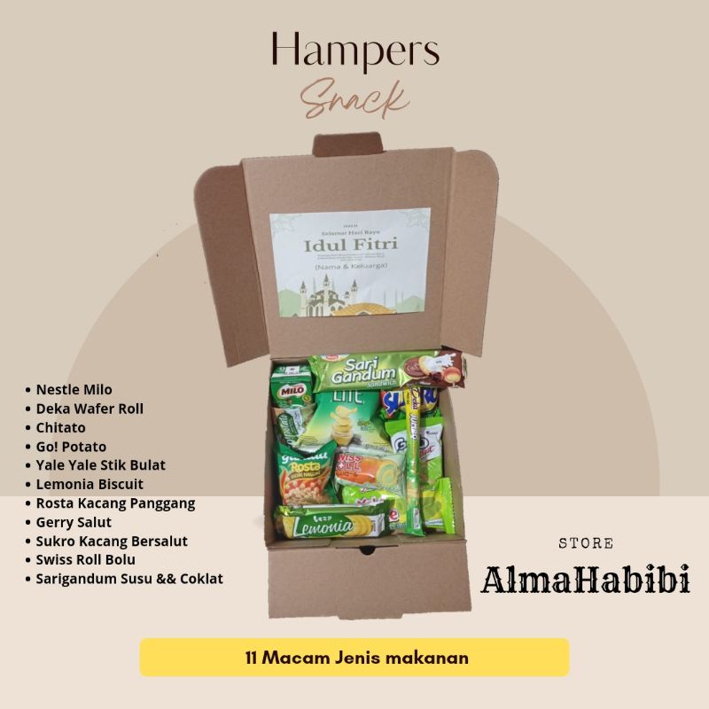 

Parcel Hampers Snack ulang tahun Hampers gift box