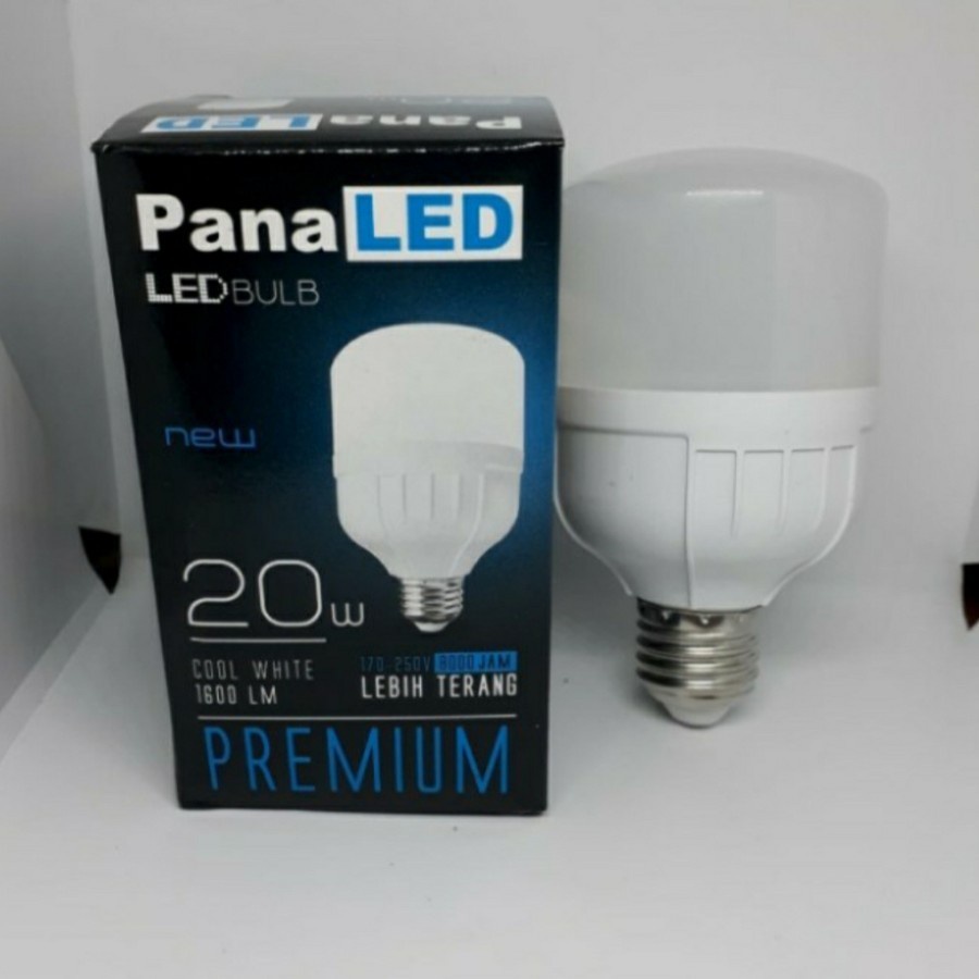 1 Karton isi 100 Lampu PanaLed 20w 20 Watt Kapsul T Bulb Bohlam 1 Koli