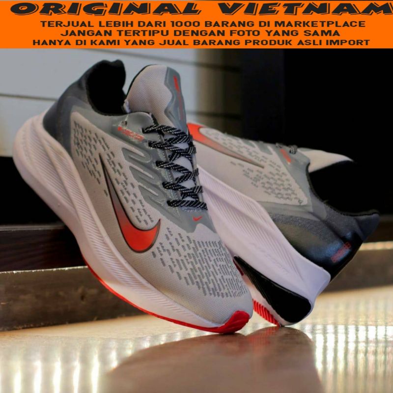 SEPATU OLAHRAGA PRIA NIKE ZOOMX VAPORFLY NEXT EKIDEN OLIMPIC BLUE RIBON GREEN WHITE PREMIUM ORIGINAL